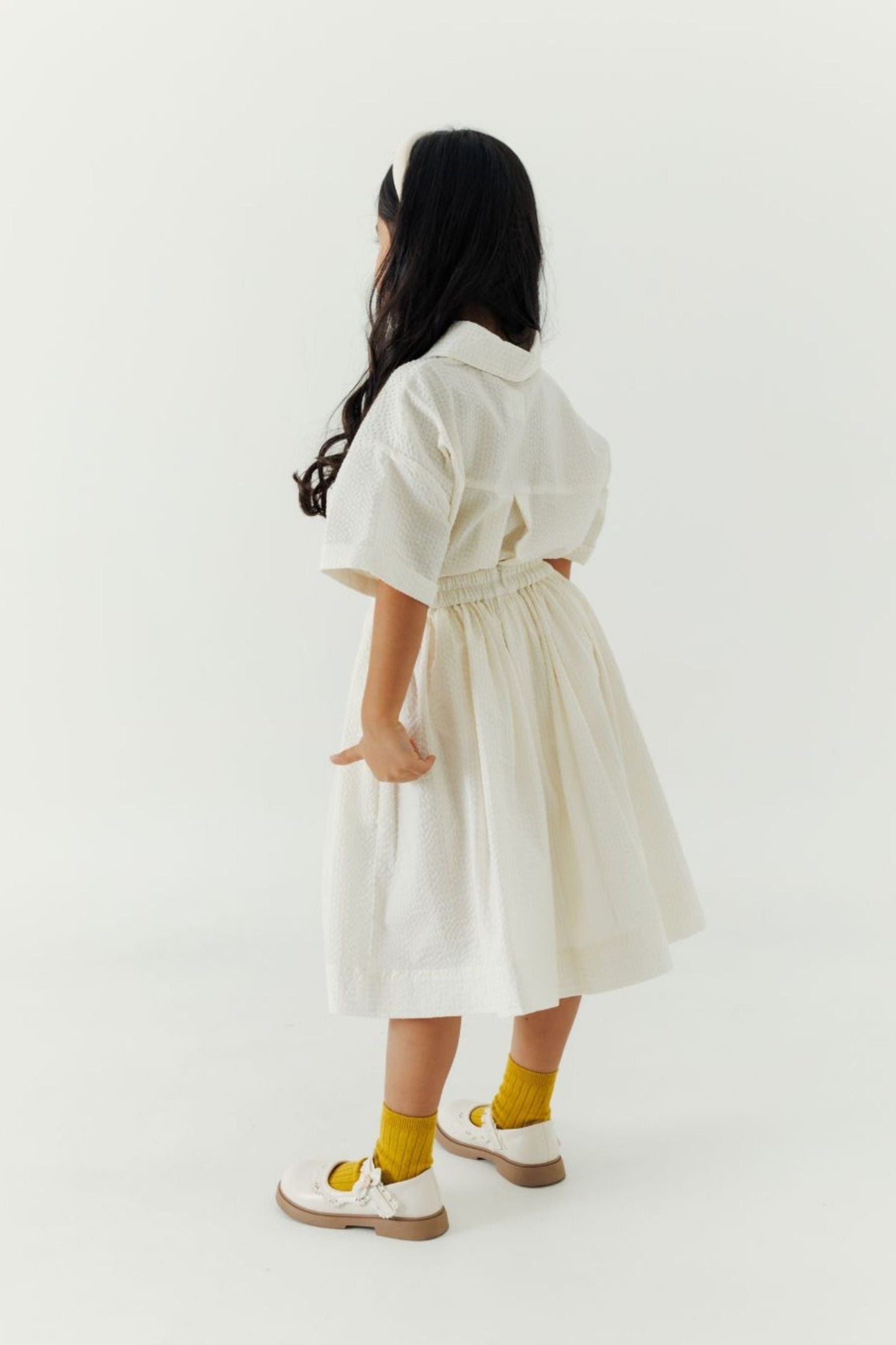 Petite Sonya Skirt - Broken White