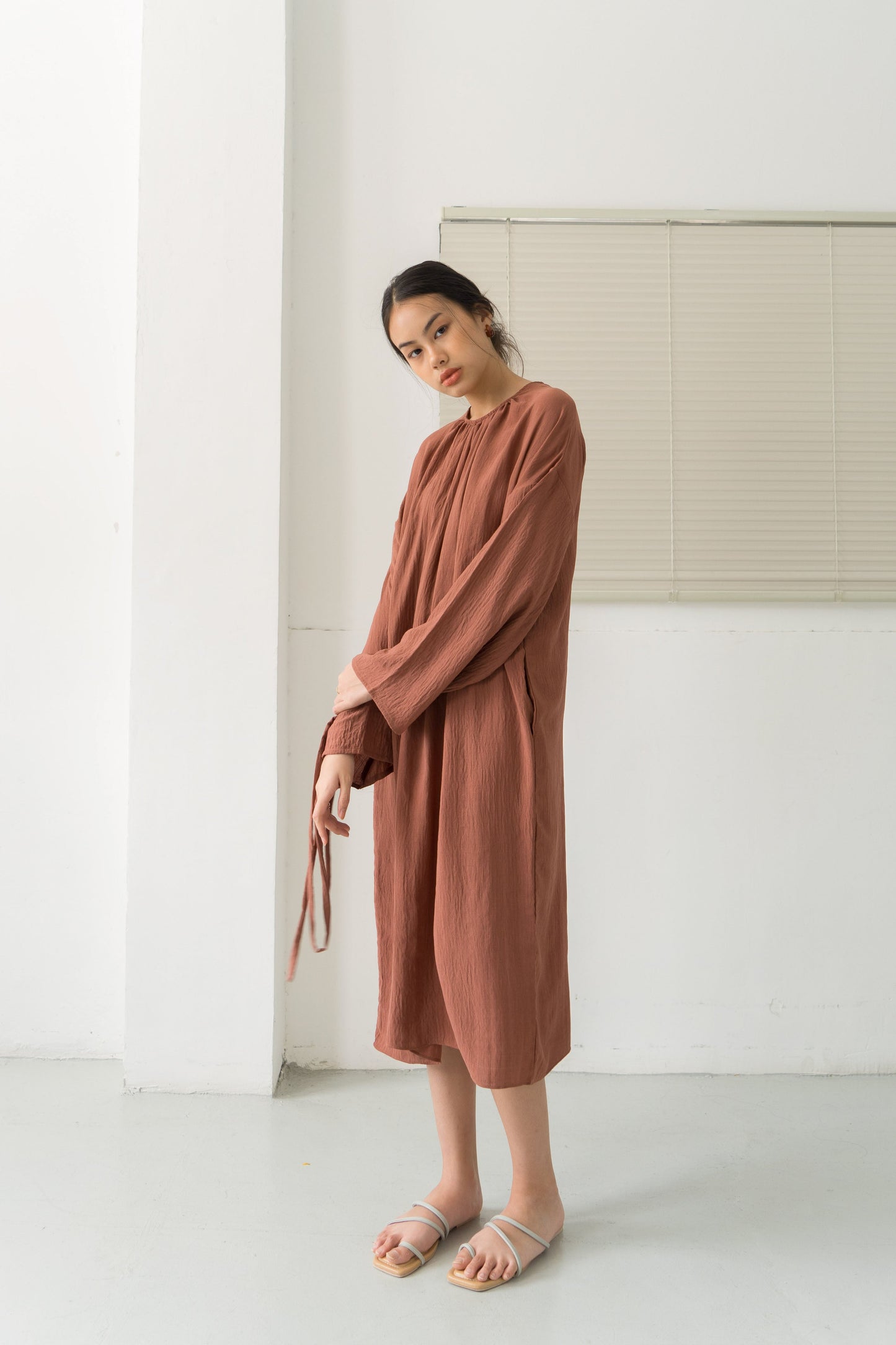 Ola Dress - Brown