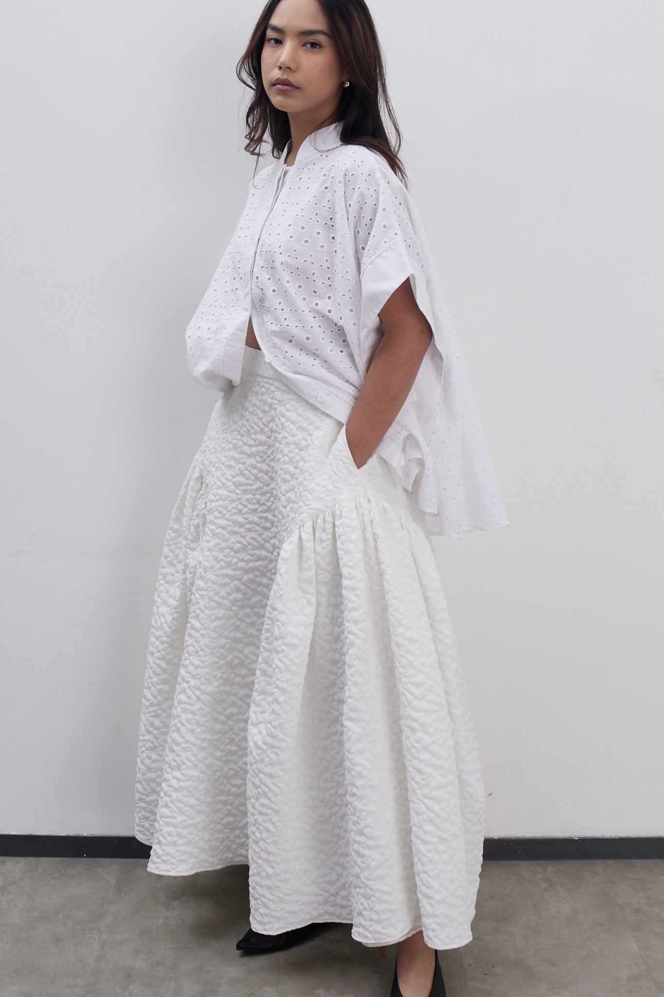 Sikha Skirt - White