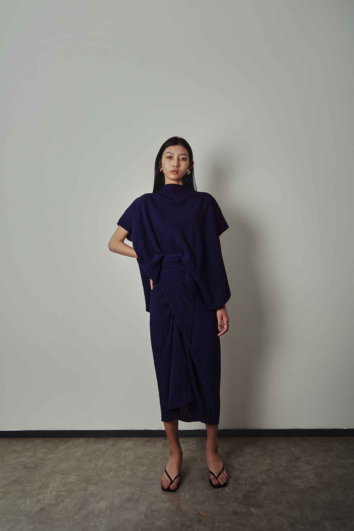 Anzu Top - Navy