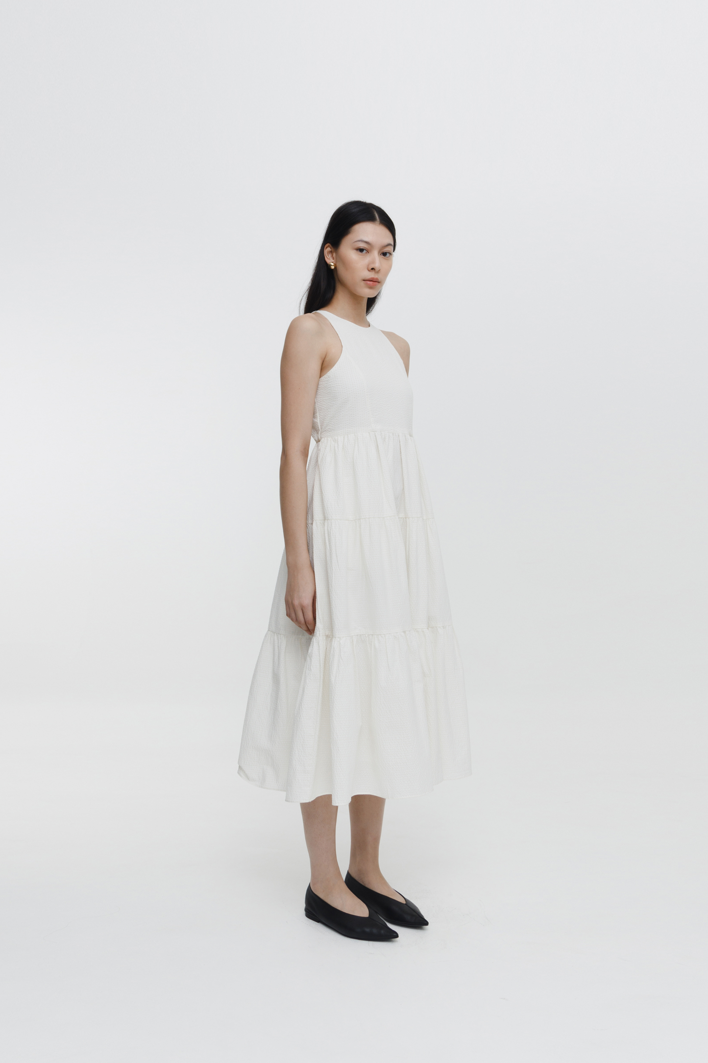 Alora Dress - Broken White