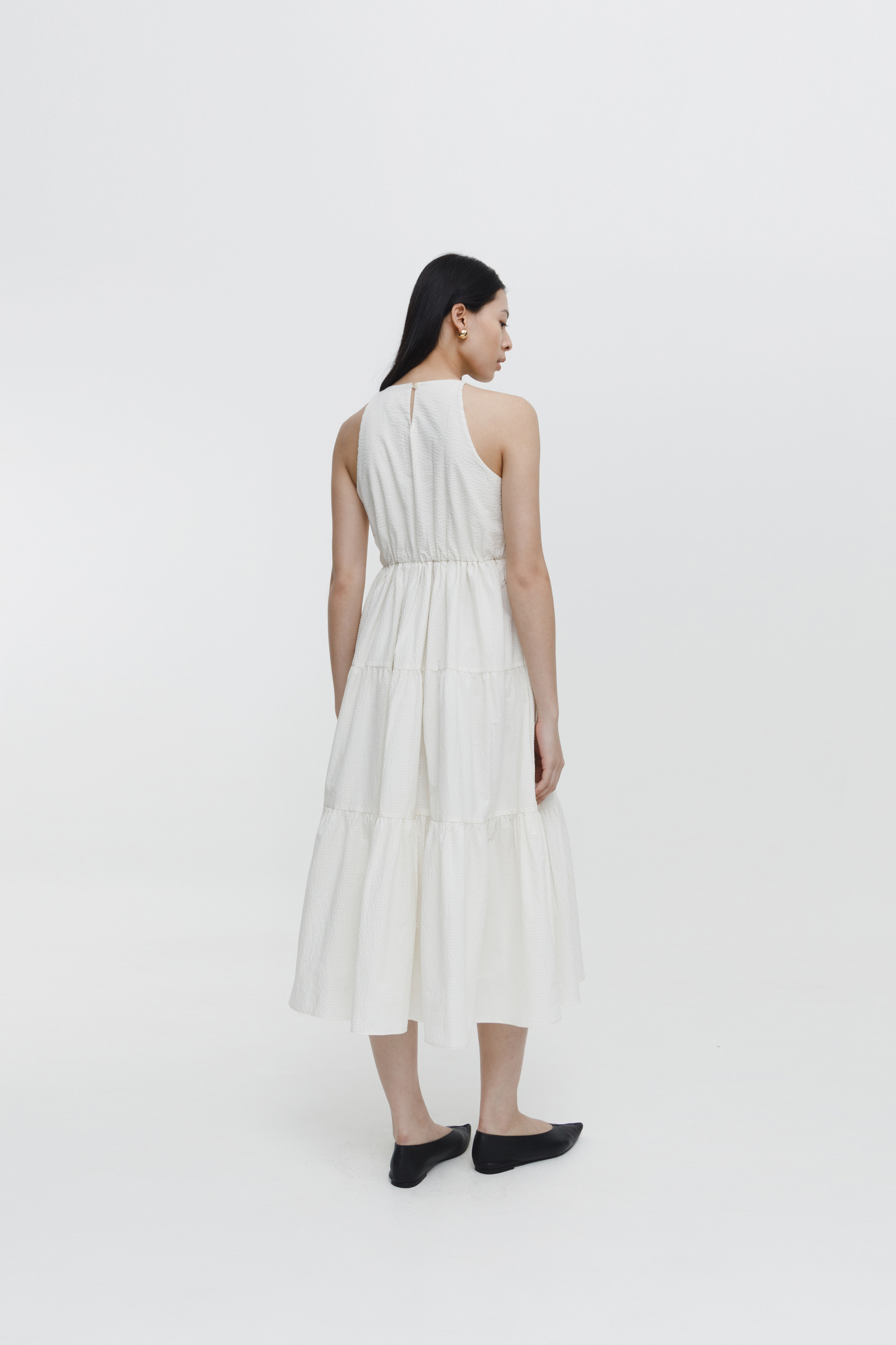 Alora Dress - Broken White