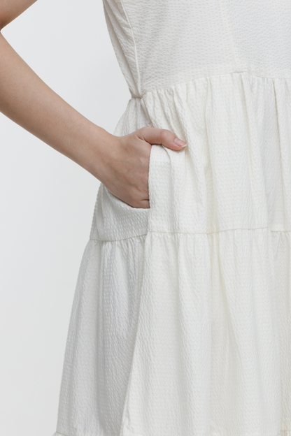 Alora Dress - Broken White