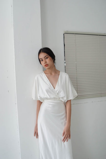 Lily Dress - Broken White