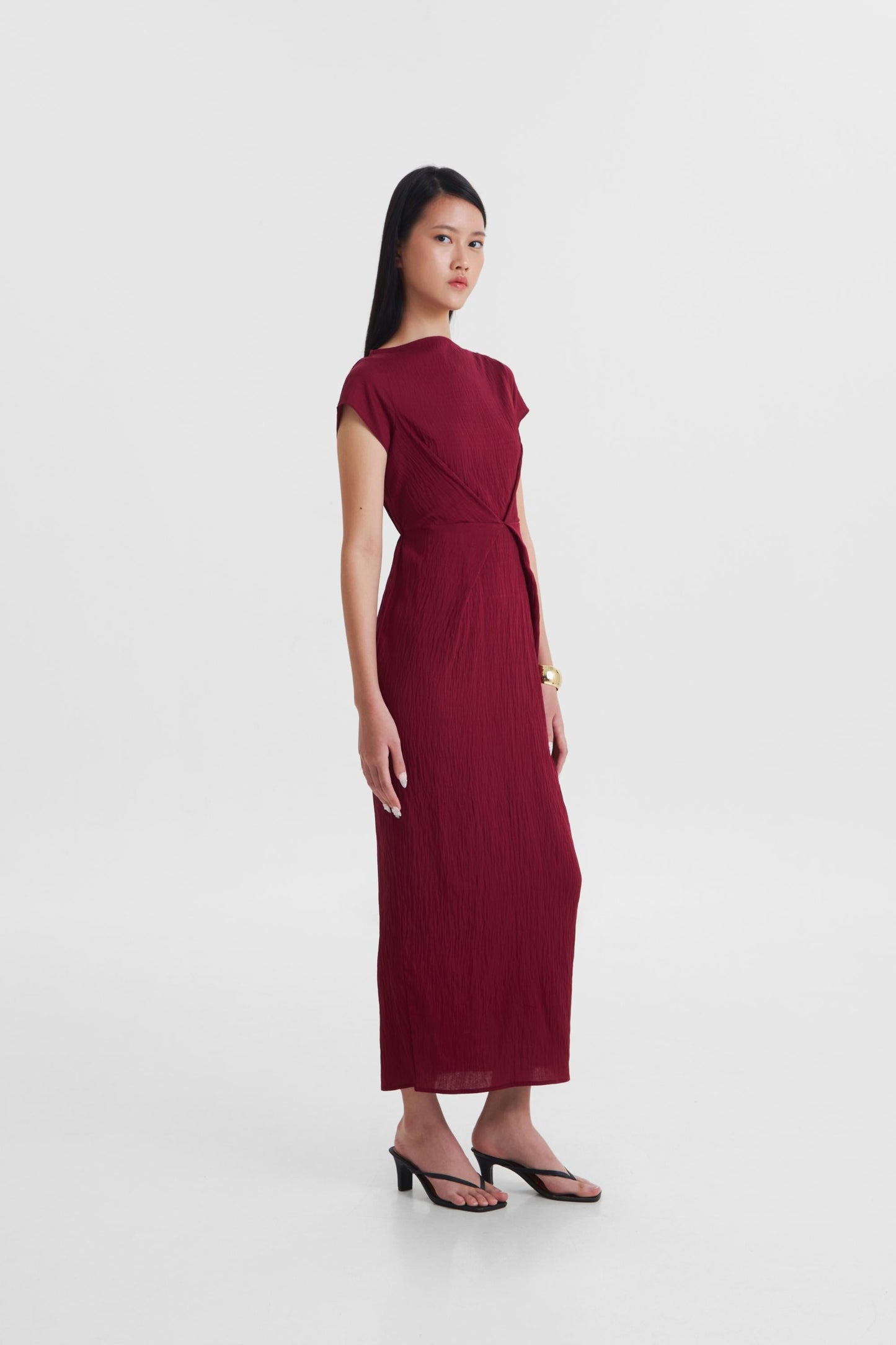 Luna Dress - Crimson Red