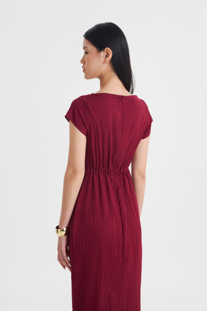 Luna Dress - Crimson Red