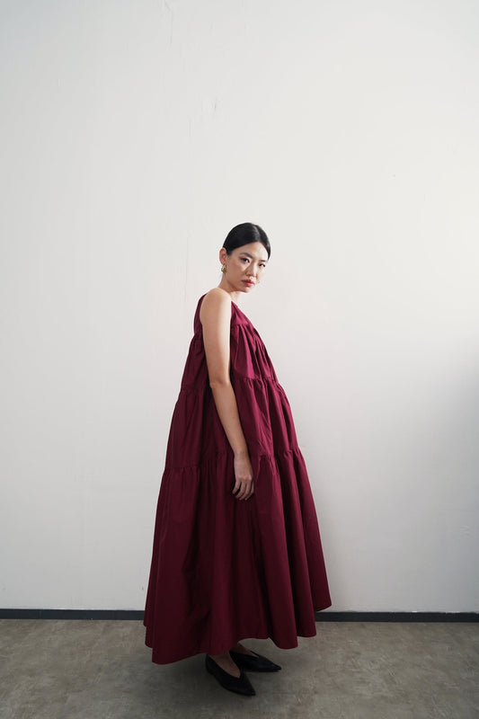 Joel Dress - Maroon