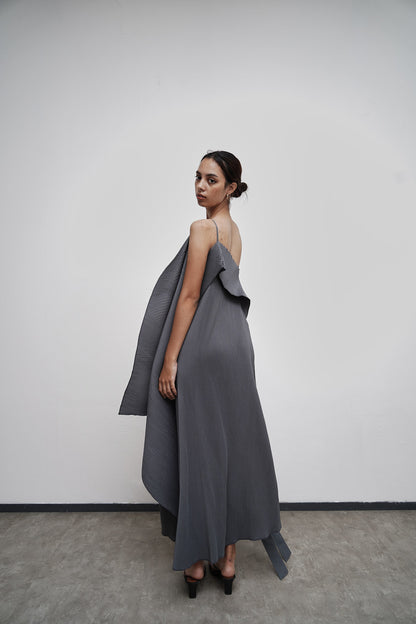 Gema Dress - Sky Gray