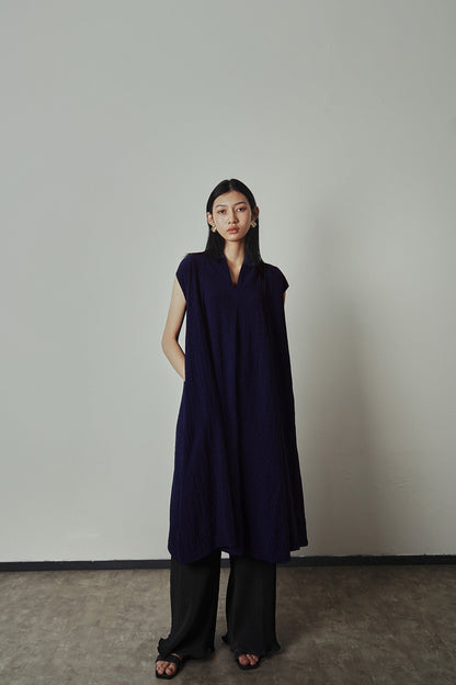 Ruka Dress - Navy