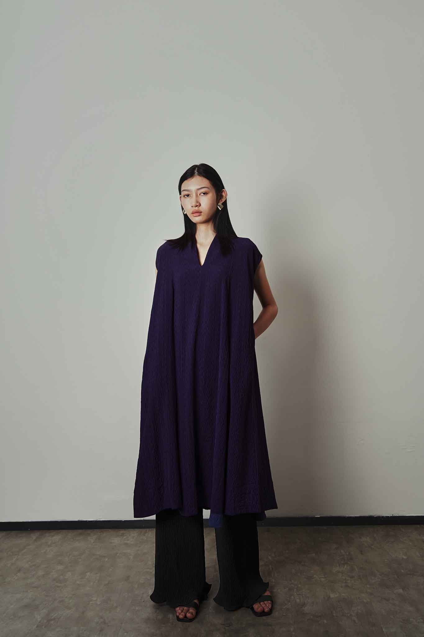 Ruka Dress - Navy