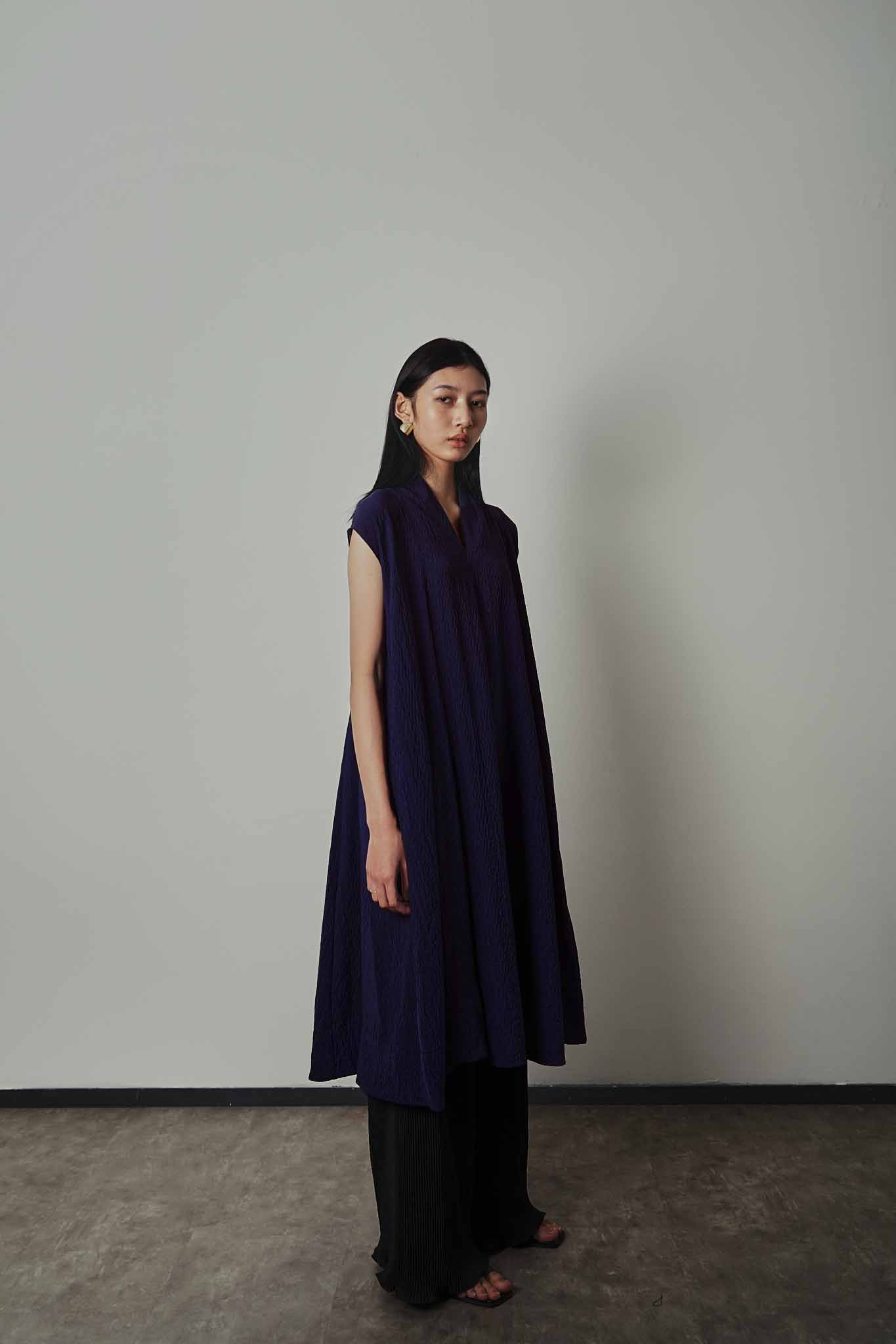 Ruka Dress - Navy