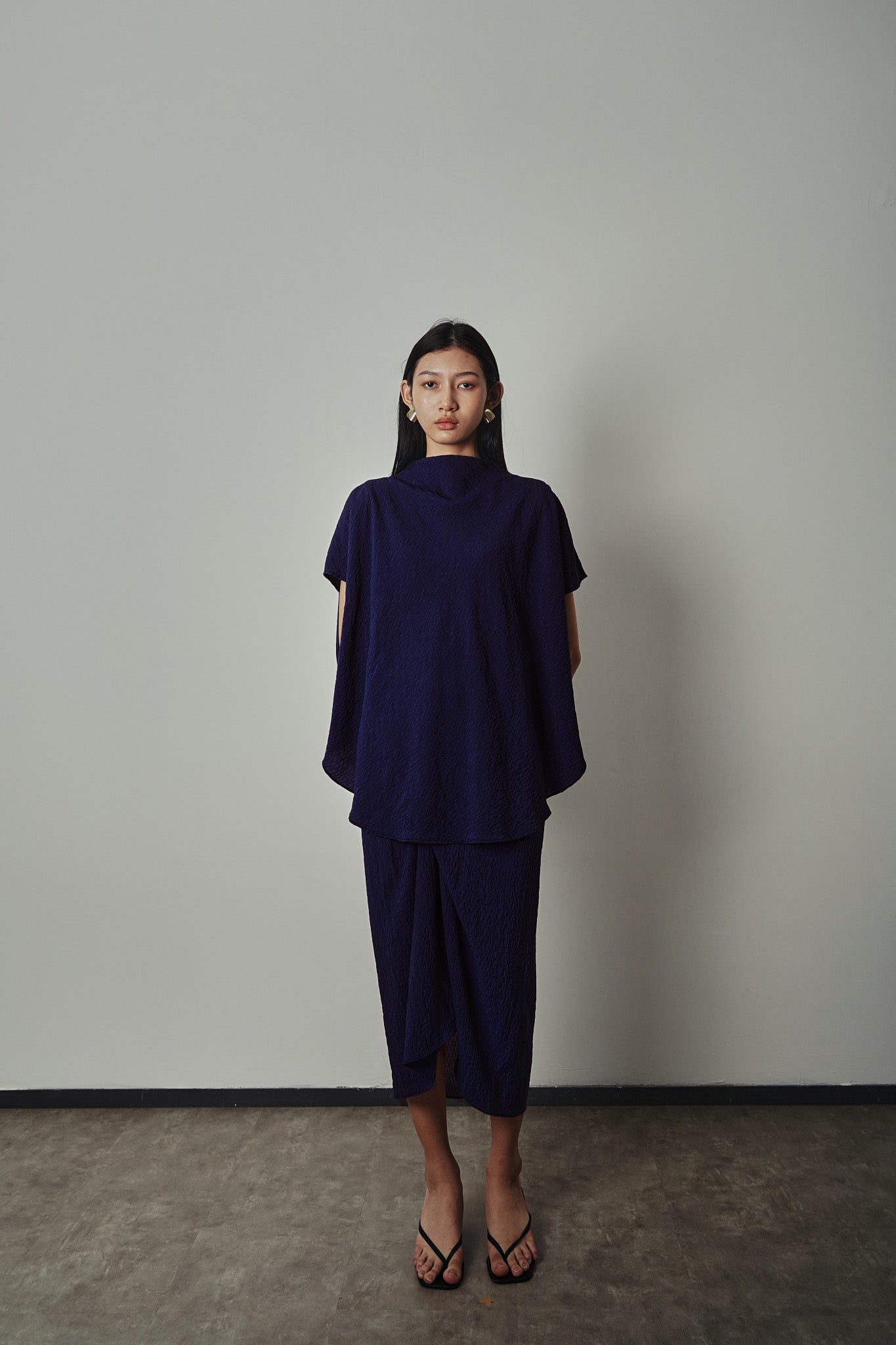 Anzu Top - Navy