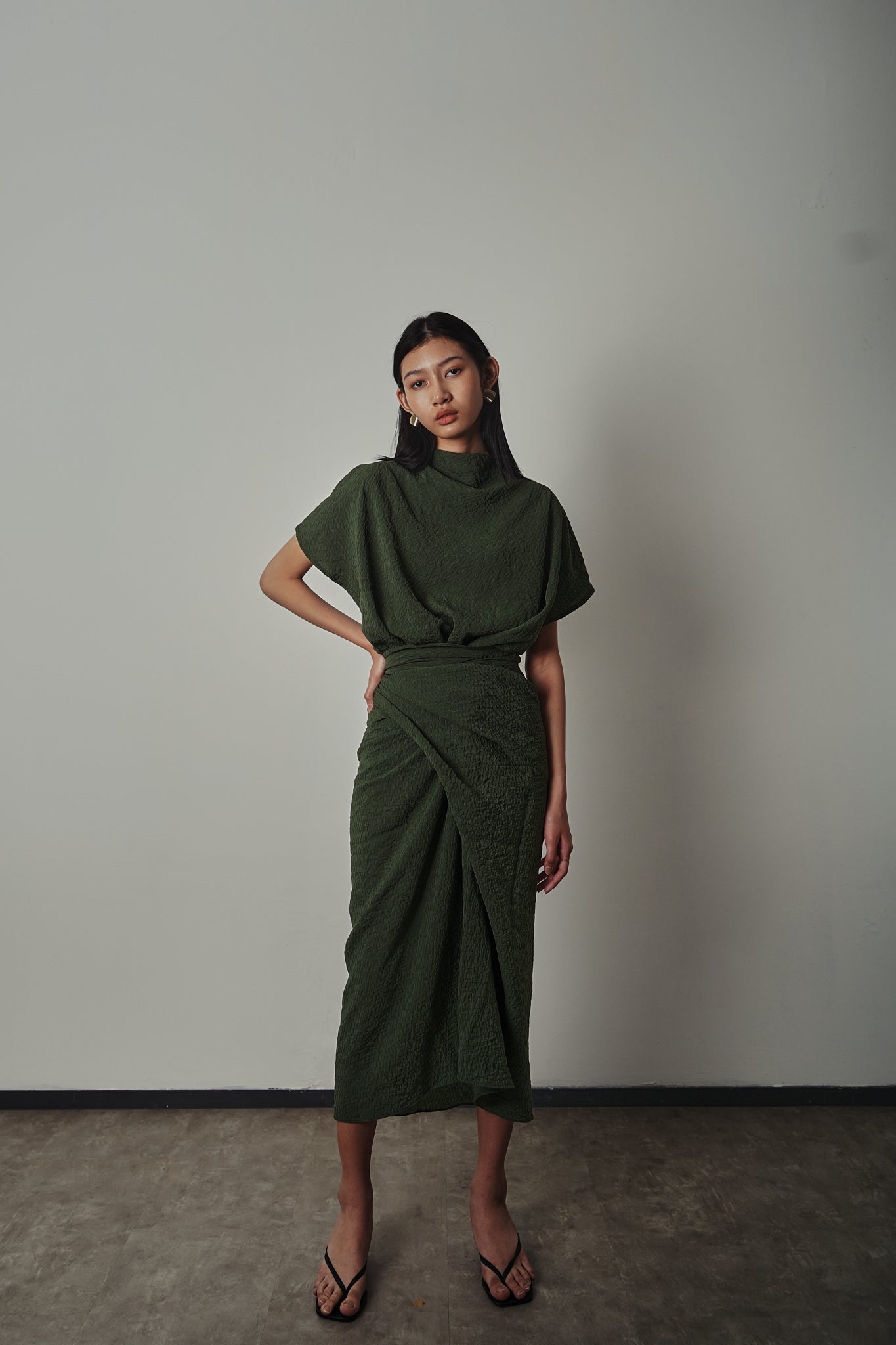 Moon Skirt - Pine Green