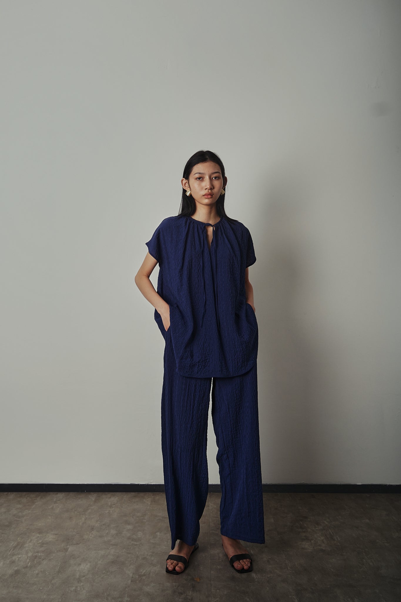 Yuki Top - Navy