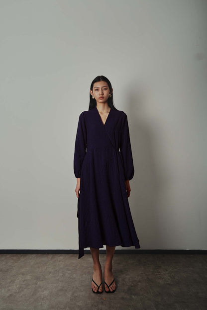 Hiru Dress - Navy