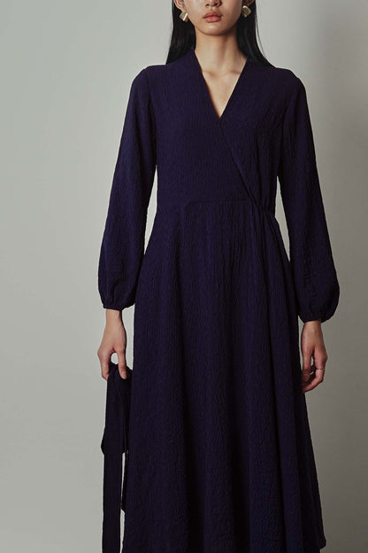 Hiru Dress - Navy