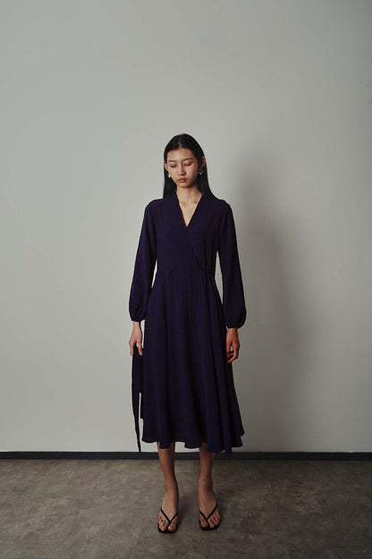 Hiru Dress - Navy