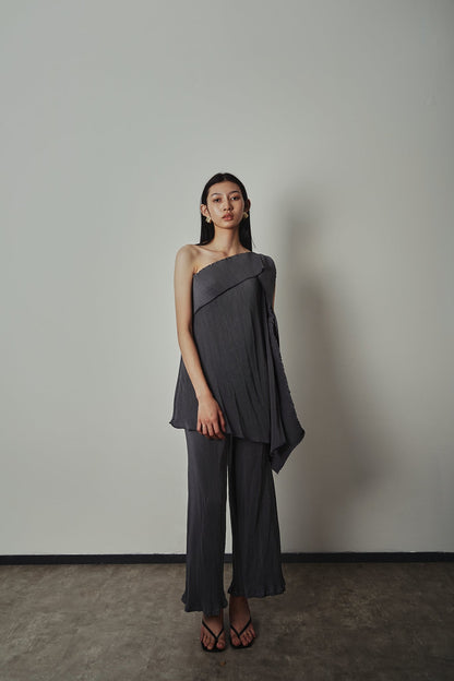 Asha Top - Sky Gray