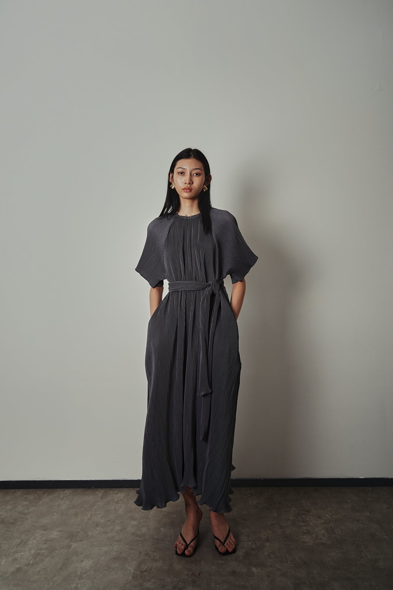 Noa Dress - Sky Gray