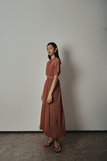 Noa Dress - Brown