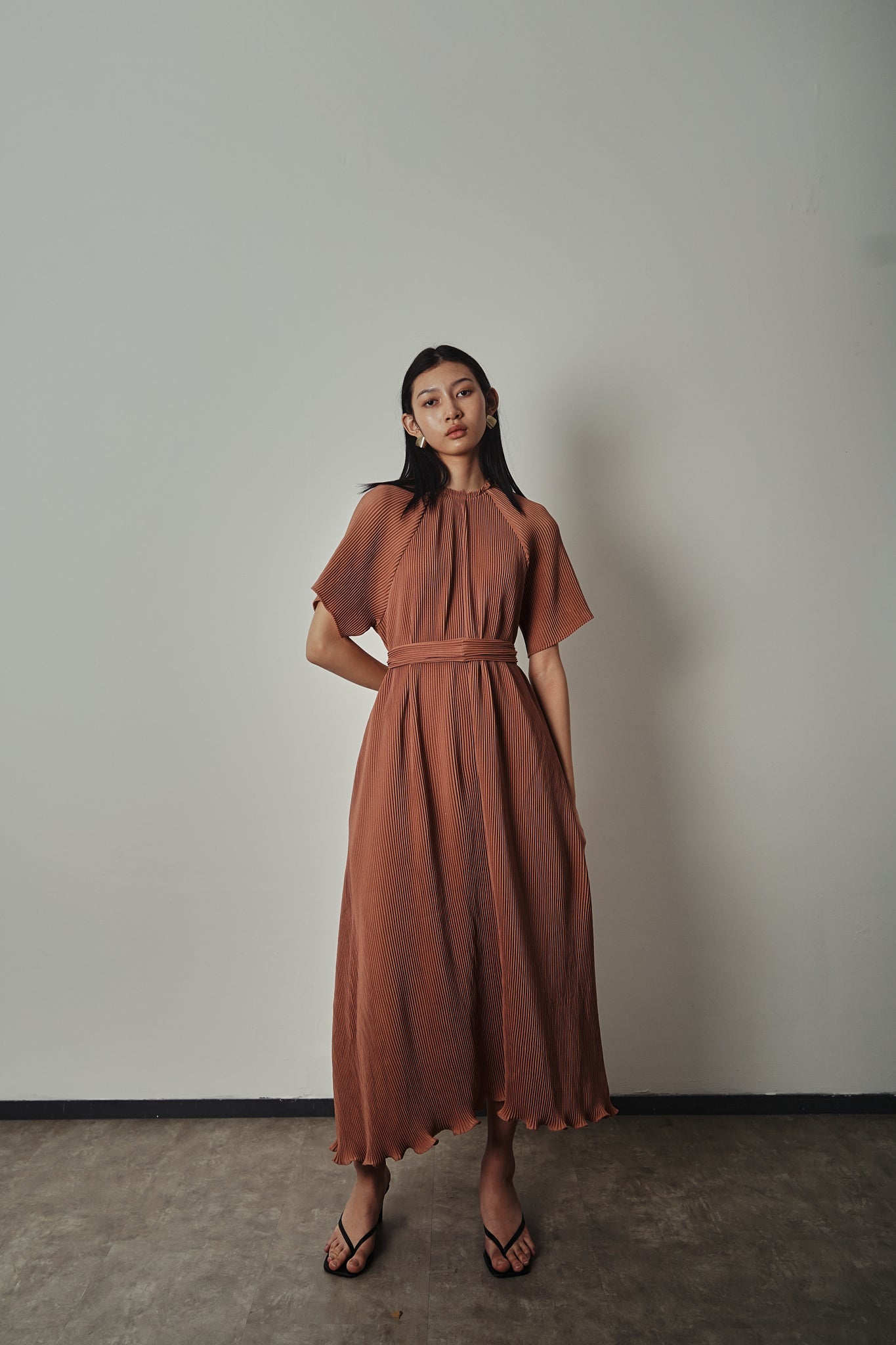 Noa Dress - Brown