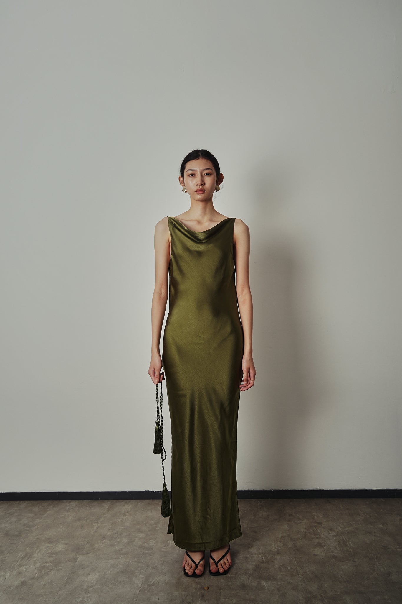 Esme Dress - Moss Green