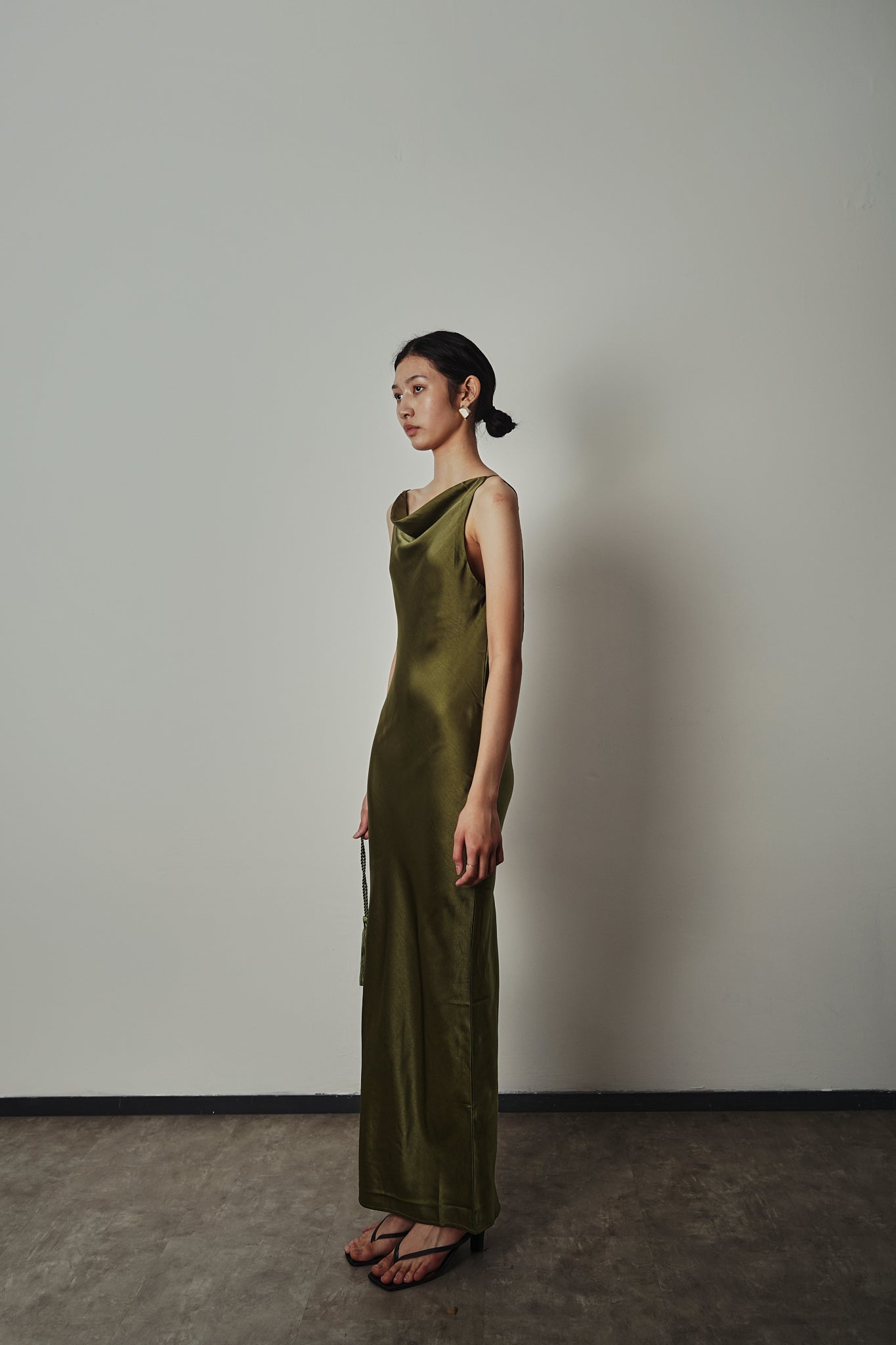 Esme Dress - Moss Green