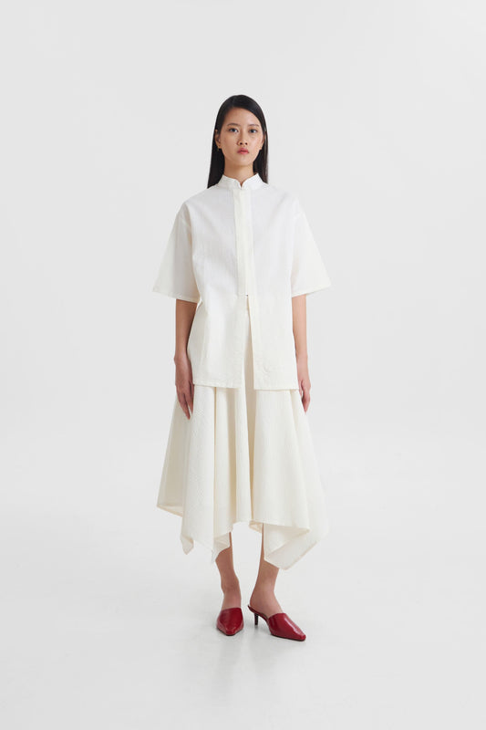 Moina Top - Broken White