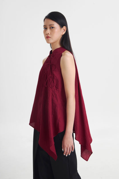 Yin Top - Crimson Red