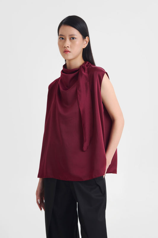 Arryn Top - Maroon