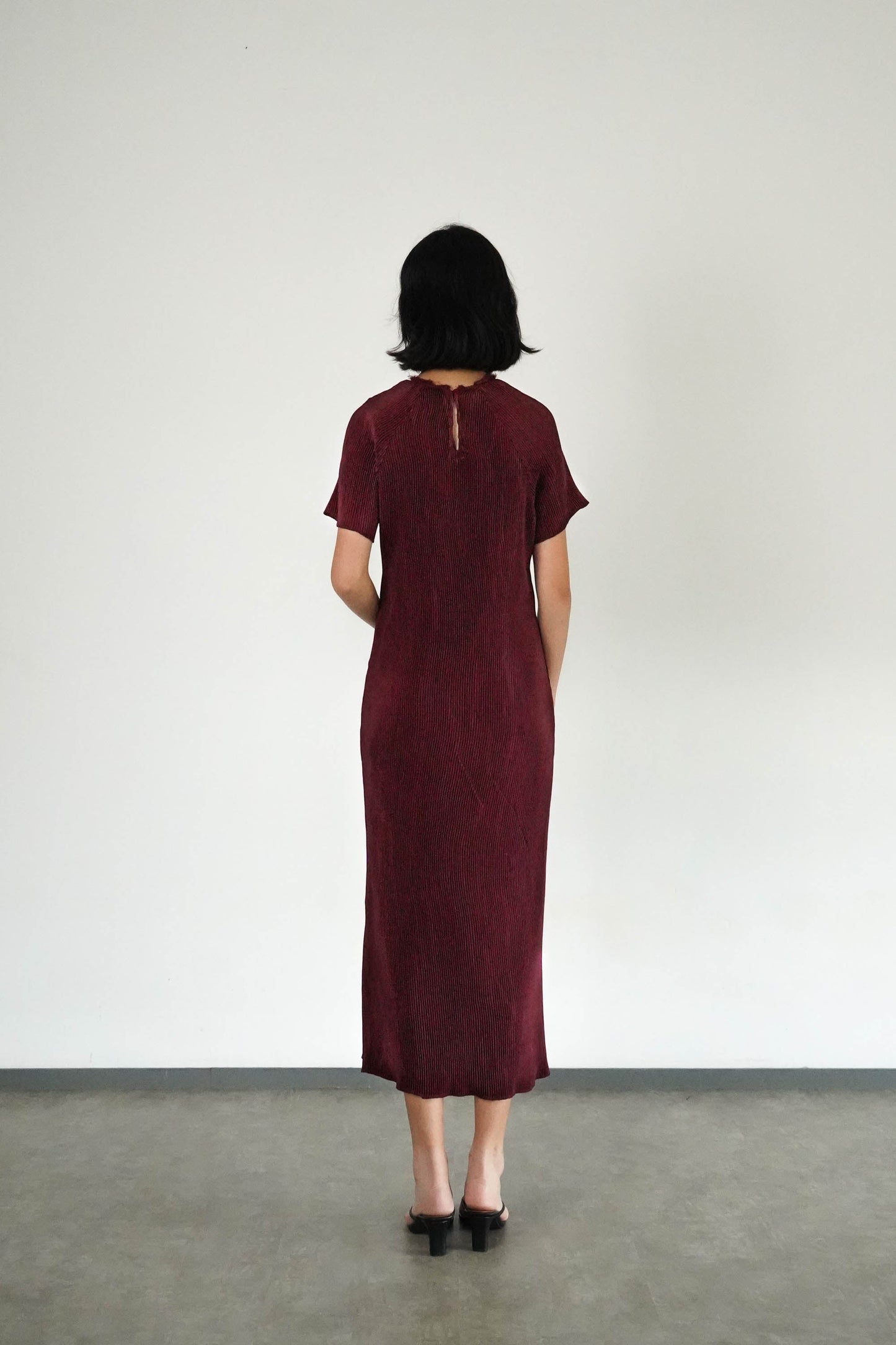 Bona Dress - Maroon