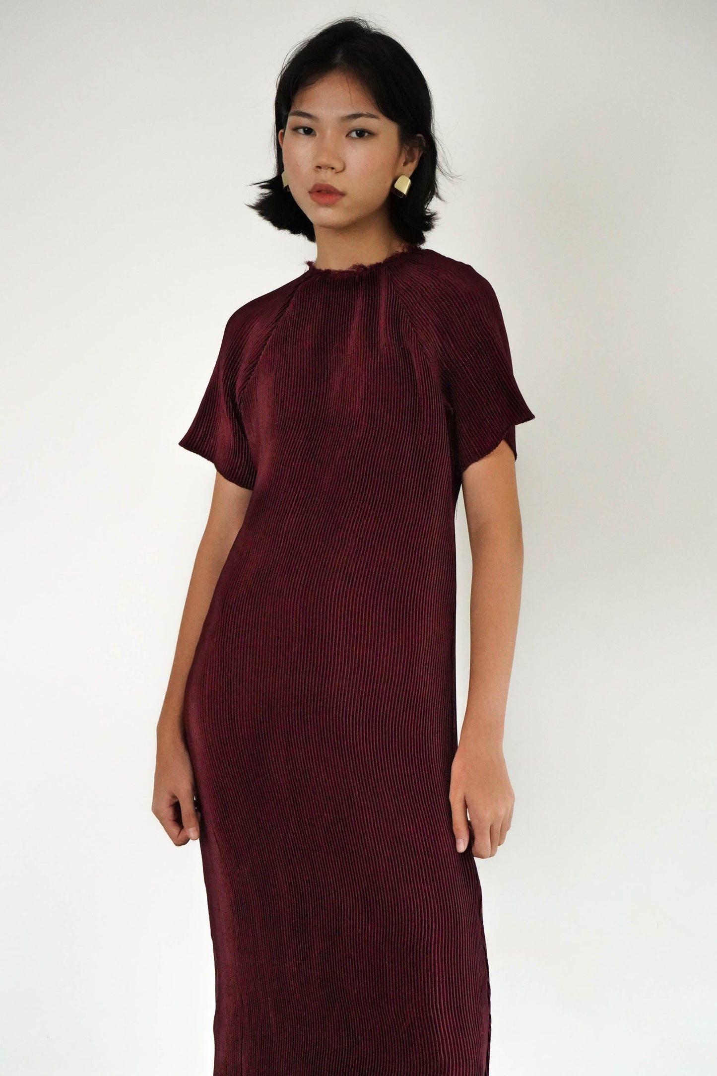 Bona Dress - Maroon