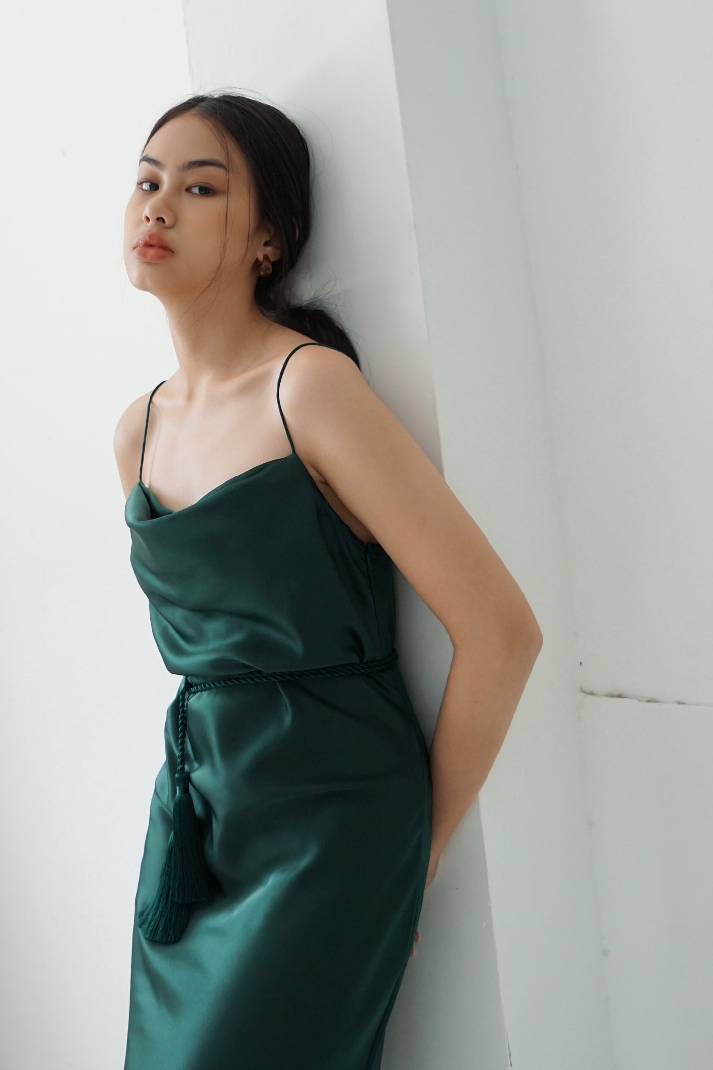 Scarlette Dress - Emerald Green