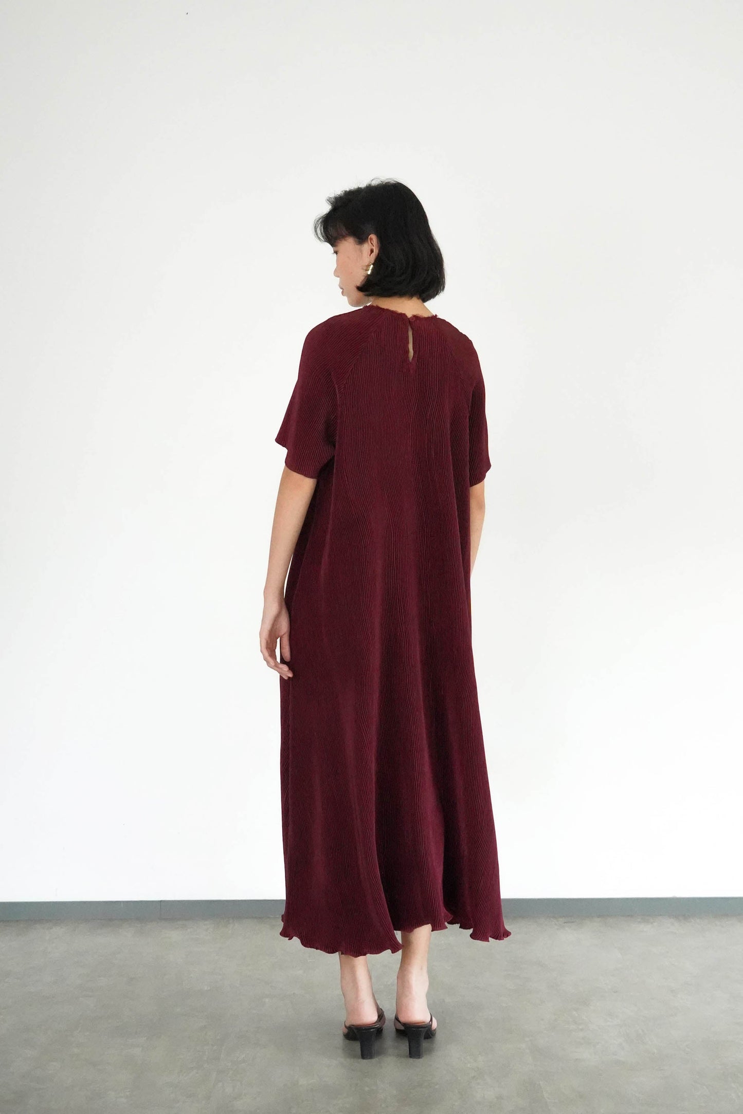 Noa Dress - Maroon