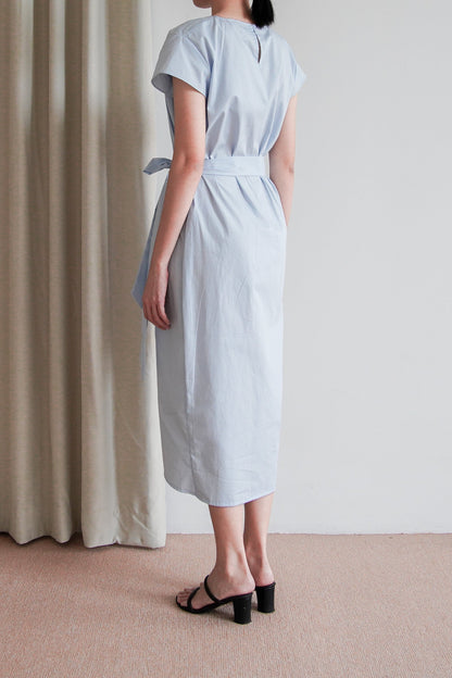 Akina Dress - Baby Blue