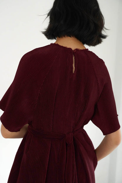 Noa Dress - Maroon