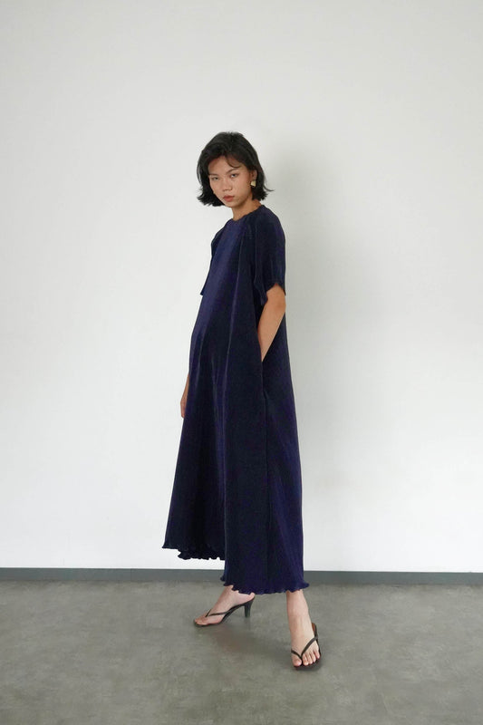 Noa Dress - Navy