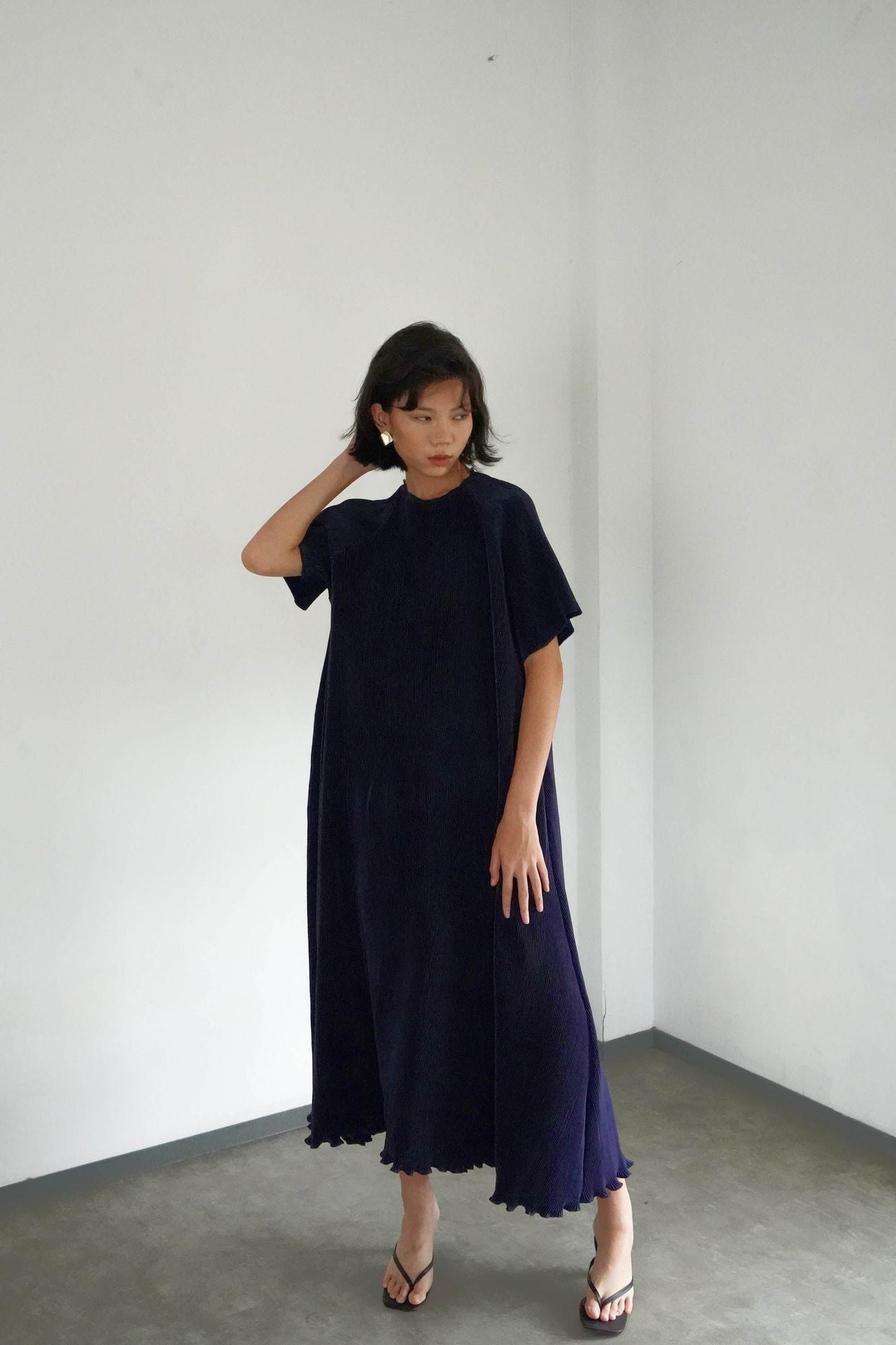 Noa Dress - Navy