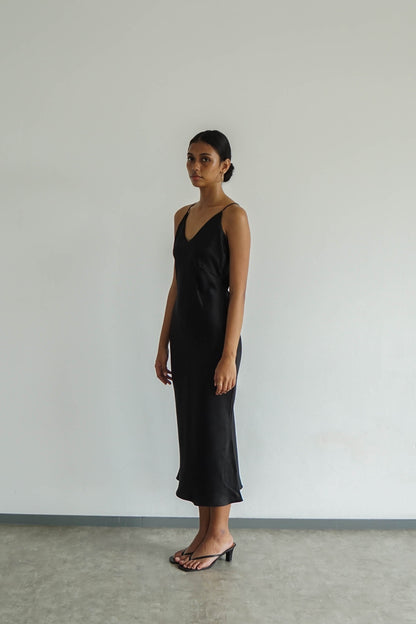 Slip Dress - Black