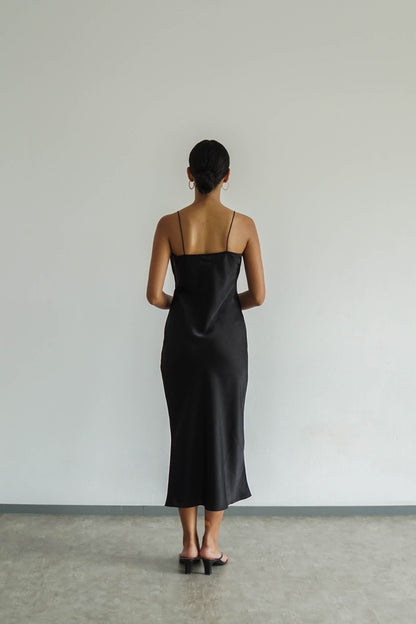 Slip Dress - Black