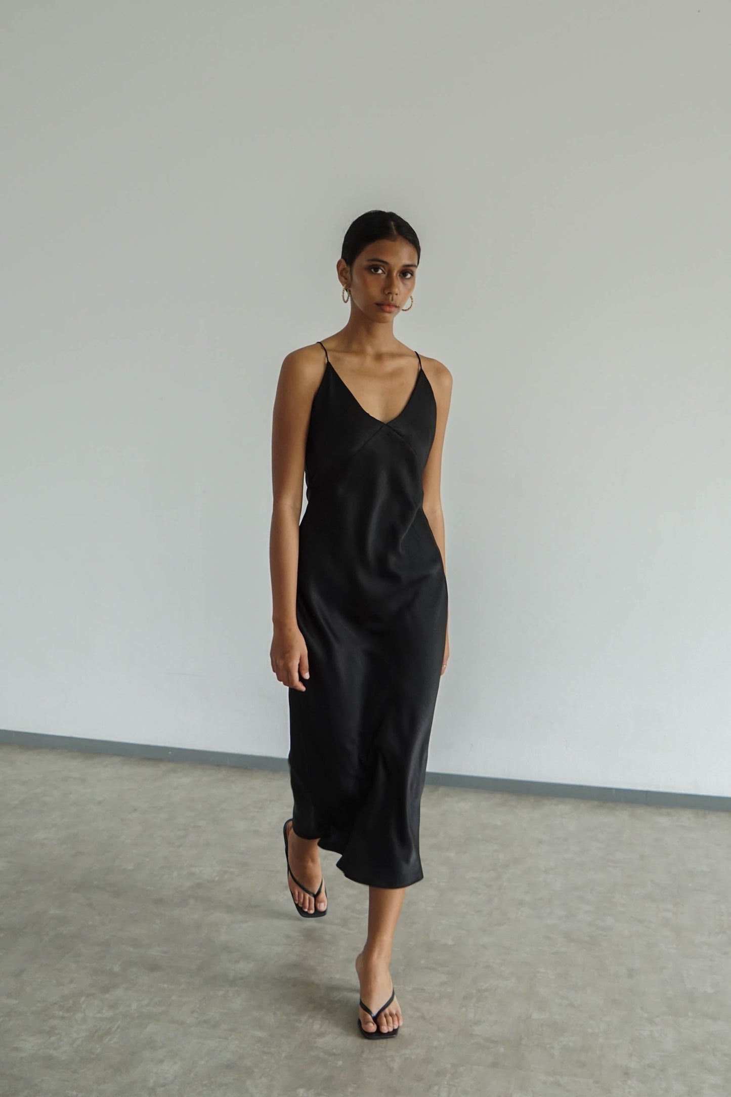 Slip Dress - Black