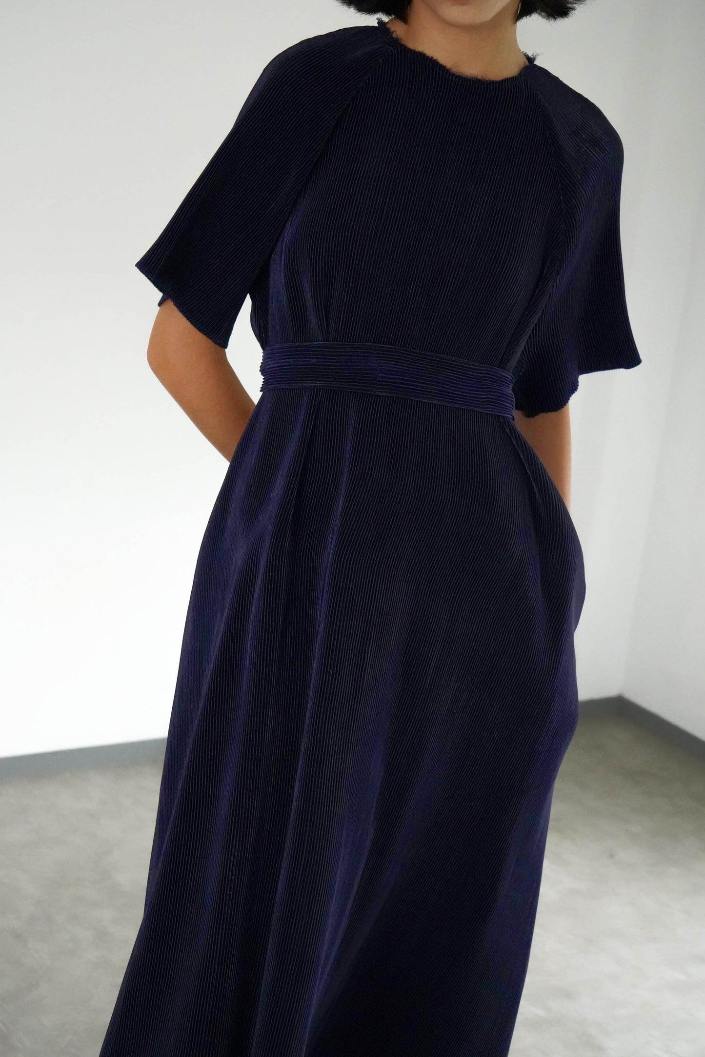 Noa Dress - Navy