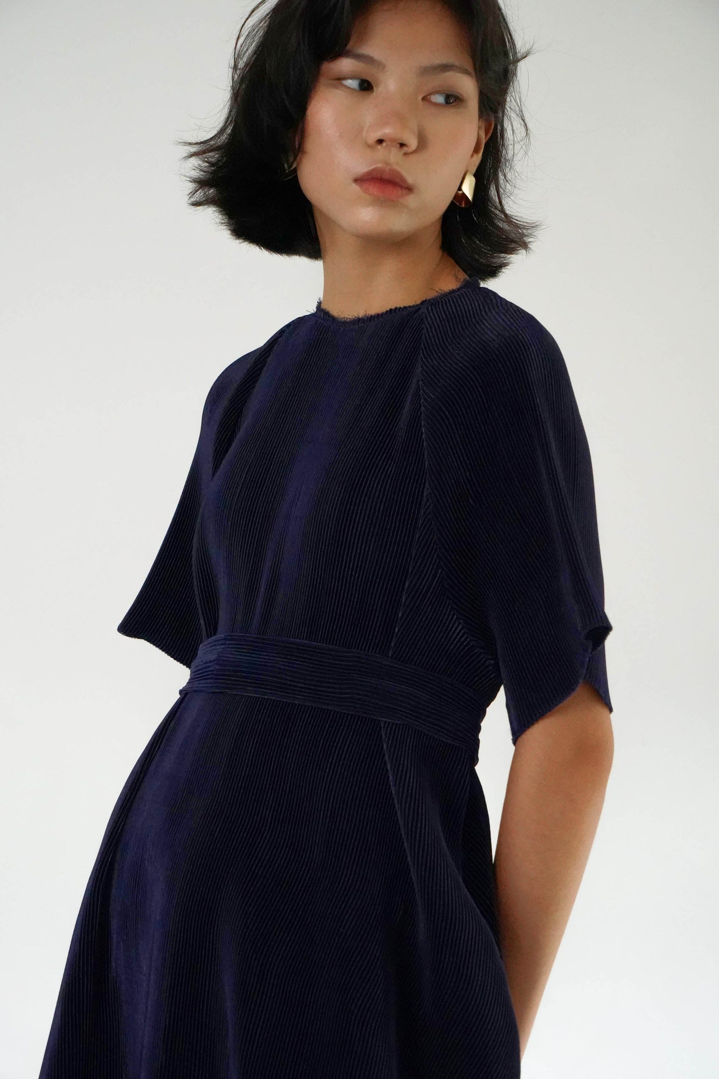 Noa Dress - Navy