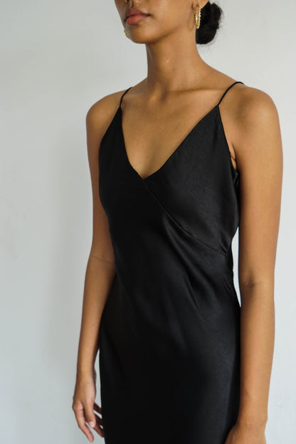 Slip Dress - Black