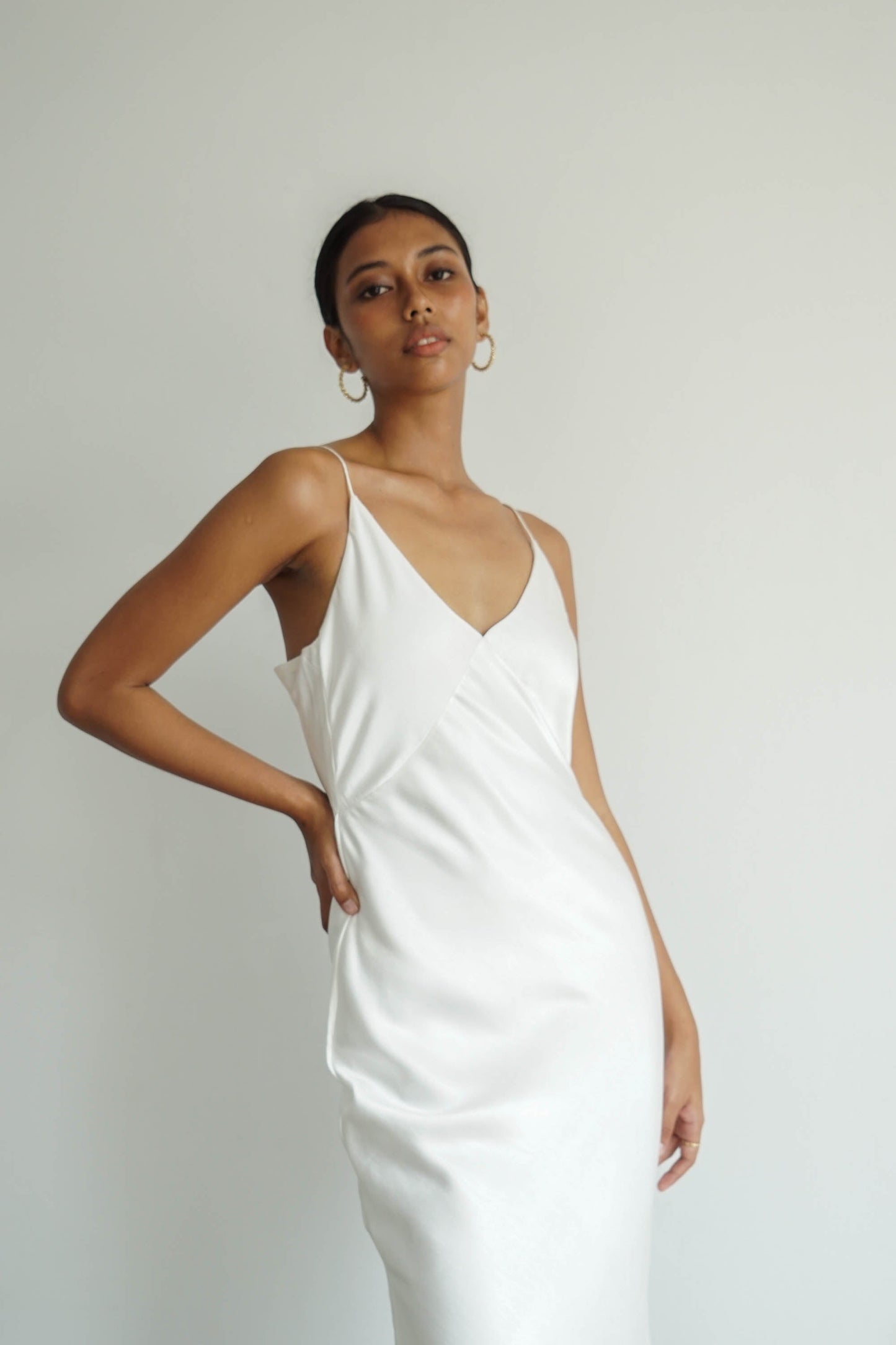 Slip Dress - Broken White