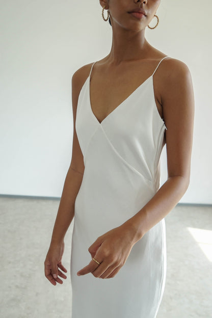 Slip Dress - Broken White