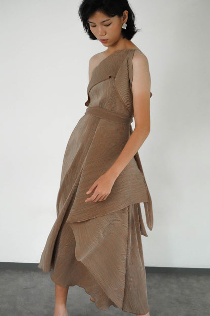 Gema Dress - Tan