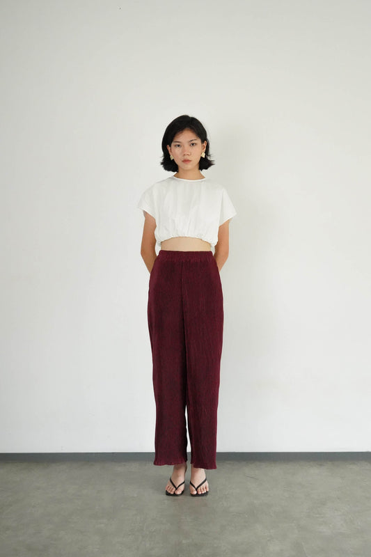 Asha Pants - Maroon