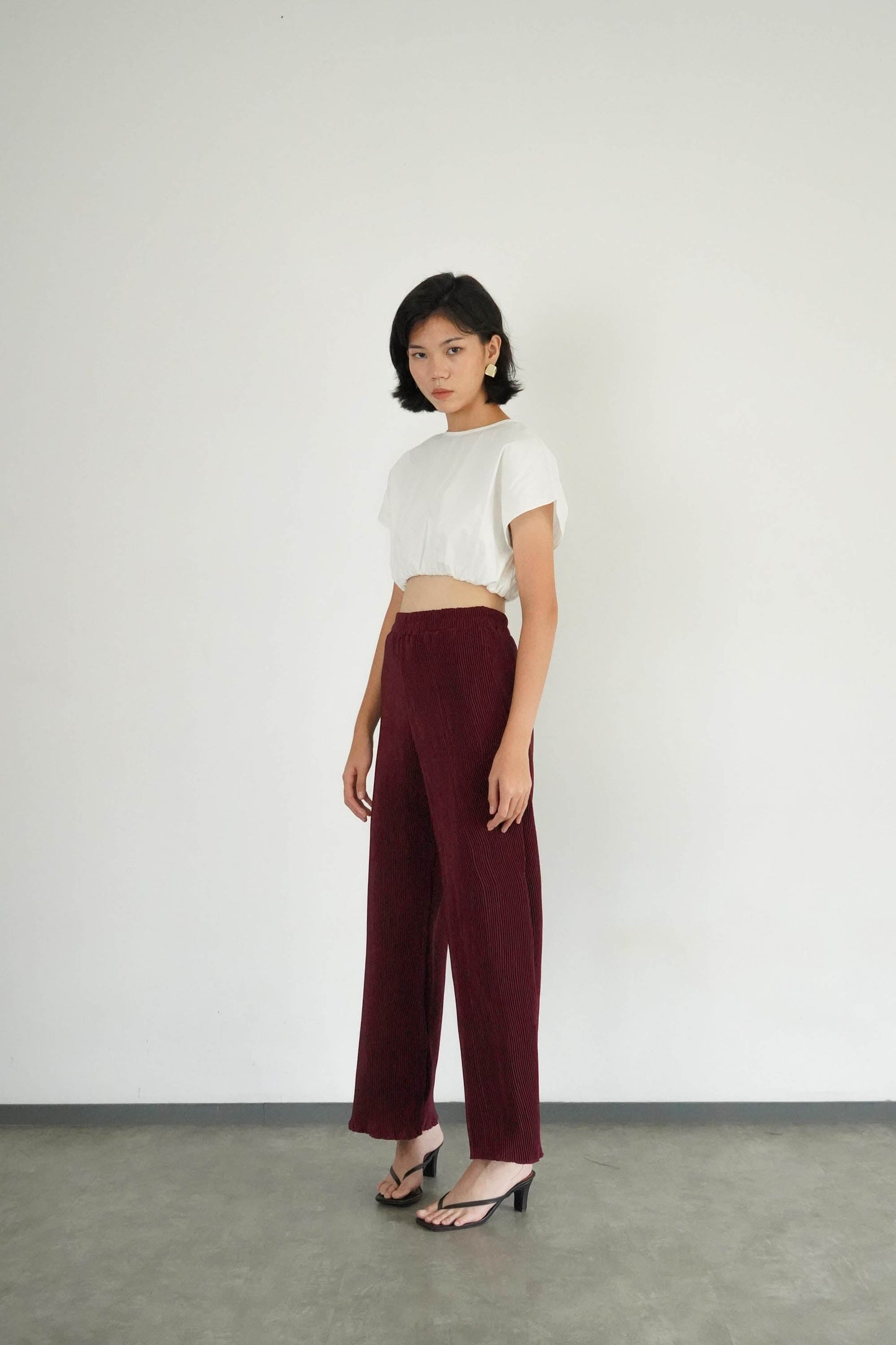 Asha Pants - Maroon