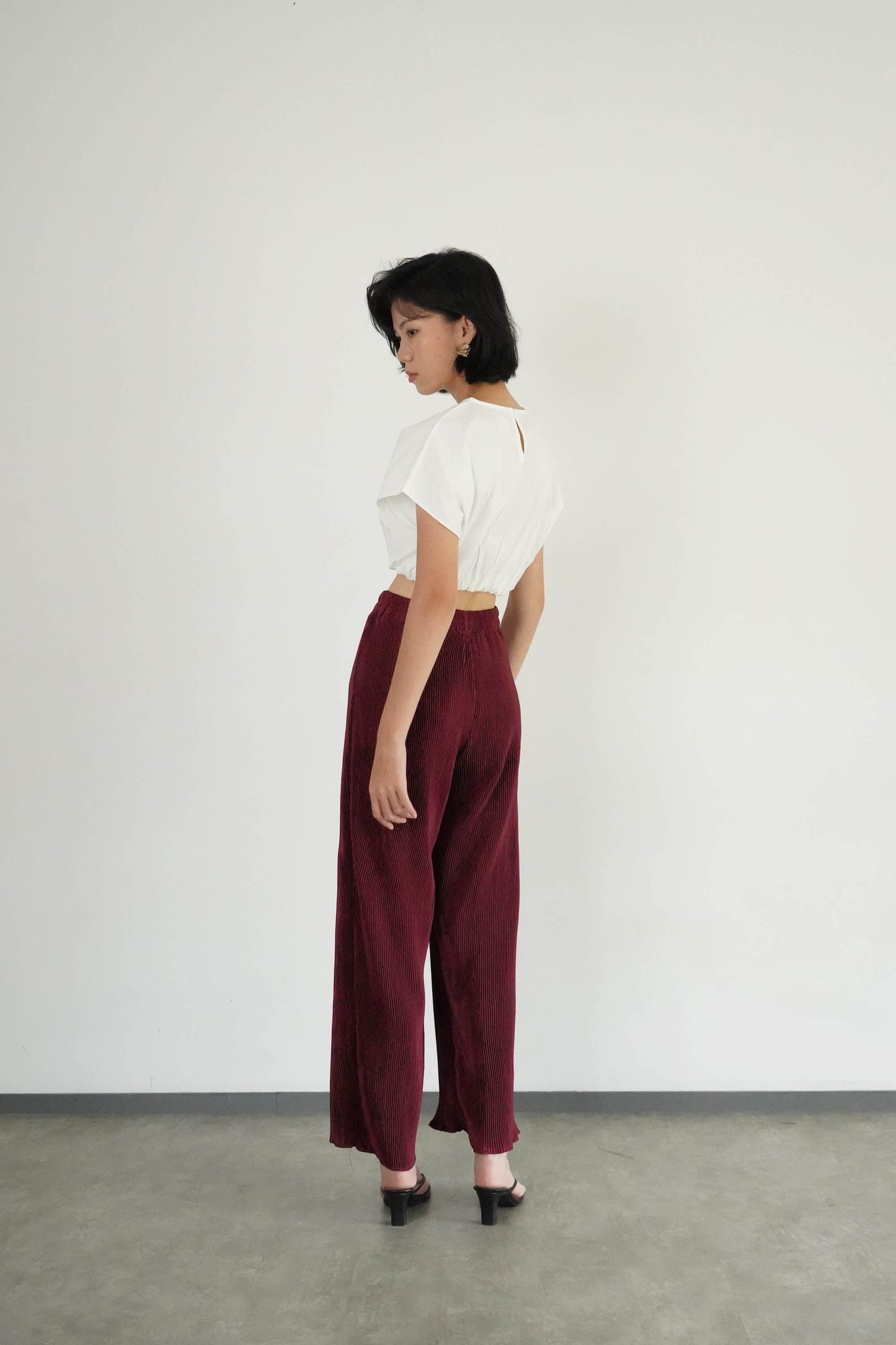 Asha Pants - Maroon